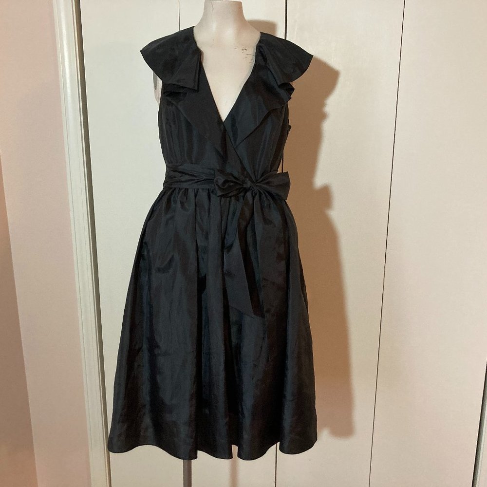 Vintage Guess by Marciano Black Dress Size SMALL crinoline skirt Witch Halloween
